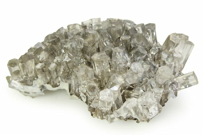 Glassy Hexagonal Calcite Crystal Cluster - China #351364